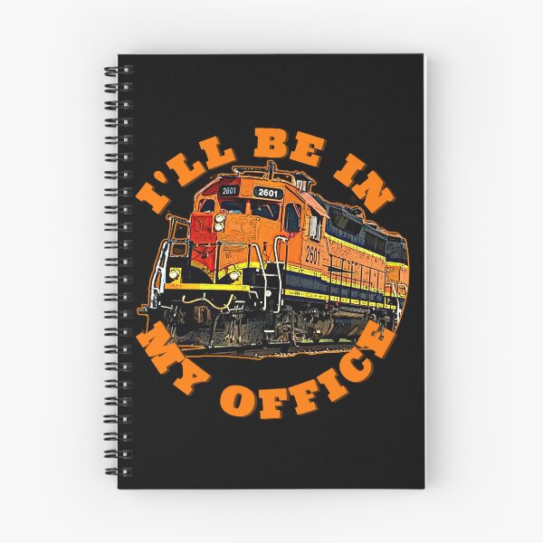 Item preview, I'll Be In My Office Diesel Locomotive for Train Driver Railroad Worker or Railroad Modeller. designed and sold by TheTrainRoom.