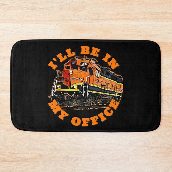 Item preview, I'll Be In My Office Diesel Locomotive for Train Driver Railroad Worker or Railroad Modeller. designed and sold by TheTrainRoom.