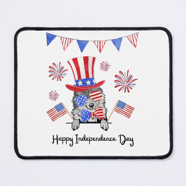 Item preview, America dog Happy Independence Day July 4th designed and sold by atevern.