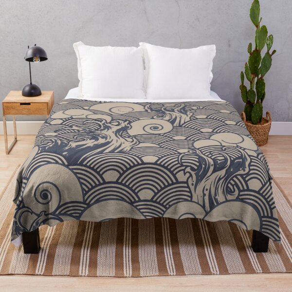 Item preview, Vintage Japanese Waves designed and sold by Vector Scout Lab.
