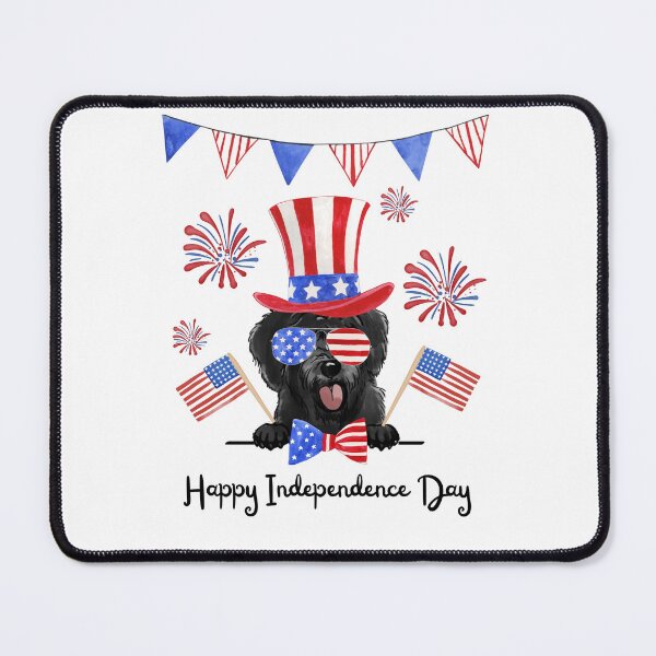 Item preview, America dog Happy Independence Day July 4th designed and sold by atevern.