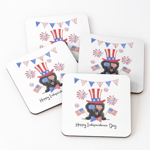 Item preview, America dog Happy Independence Day July 4th designed and sold by atevern.