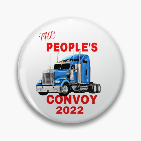 Item preview, The People's Convoy American Truck Freedom  designed and sold by Rafa_Borroto  -.