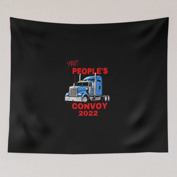 Item preview, The People's Convoy American Truck Freedom  designed and sold by Rafa_Borroto  -.