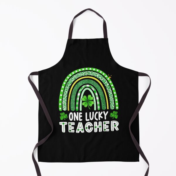 Item preview, One Lucky Teacher Rainbow St. Patrick's Day designed and sold by SweetThreads79.