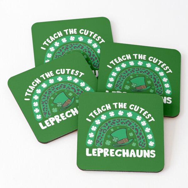 Item preview, I Teach The Cutest Leprechauns teacher St Patrick's Day School Costume Shamrock  designed and sold by alenaz.