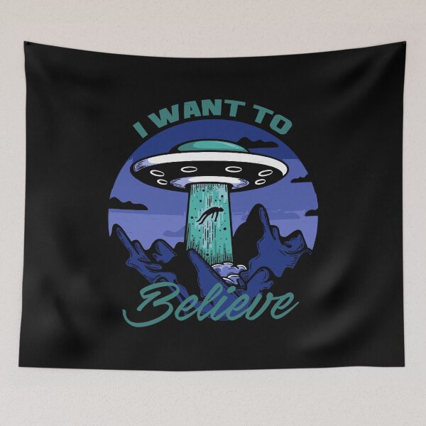 Item preview, I Want To Believe Alien UFO designed and sold by RenZemin.