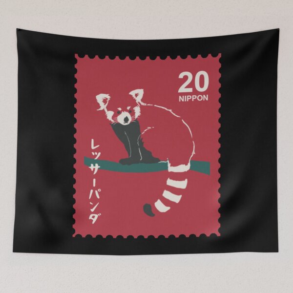 Item preview, Red Panda Stamp Classic . designed and sold by smithisidor.
