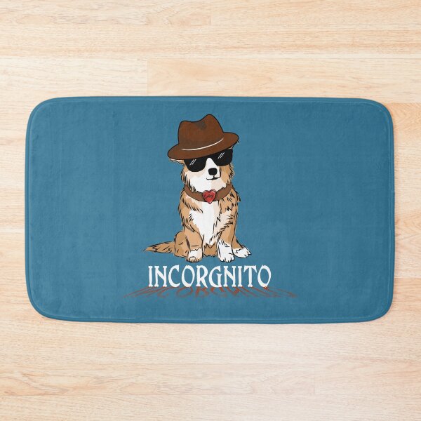Item preview, Incorgnito corgi dog waring hat and sunglasses funny  designed and sold by alenaz.