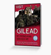 Visit Gilead (The Dark Tower) Greeting Card