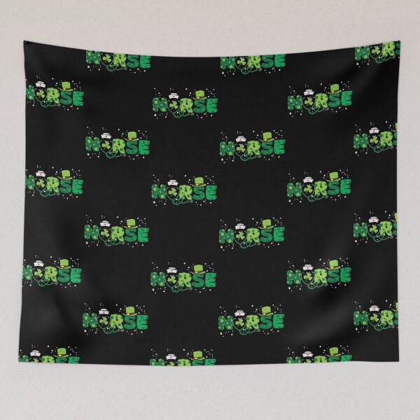 Artikelvorschau, St. Patrick's Day Nurse Irisches Stethoskop entworfen und verkauft von SweetThreads79.