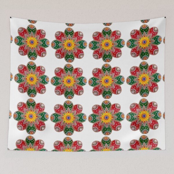Item preview, Colorful eye-catching applique designed and sold by Saiamrita123.
