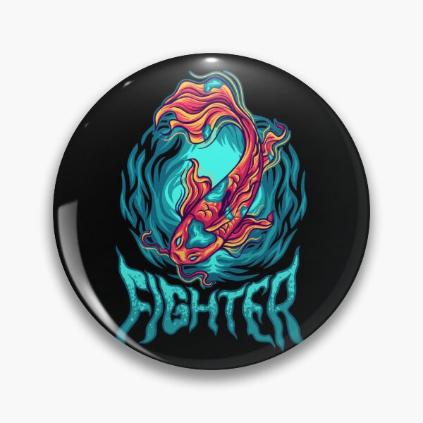 Item preview, Rezami Art Desing for Chinese Animal Products- FIGHTER Fish yinyang Classic . designed and sold by smithisidor.