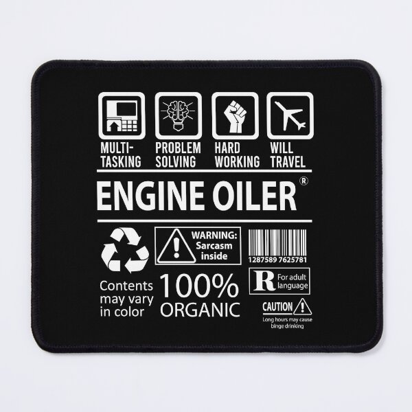 Item preview, Engine Oiler T Shirt - MultiTasking Certified Job Gift Item Tee designed and sold by sabinacsnm.
