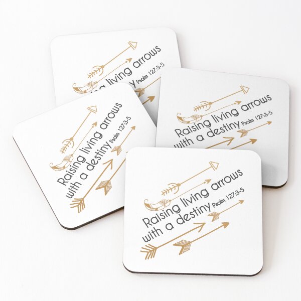 Item preview, Christian Design - Raising Arrows with Destiny - Psalm 127 designed and sold by simplydesignart.