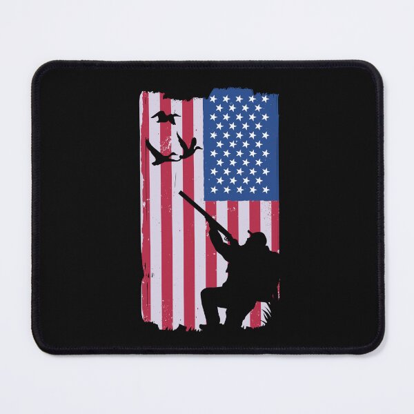 Item preview, Cool Distressed Duck Hunting American Flag designed and sold by Click-Like.