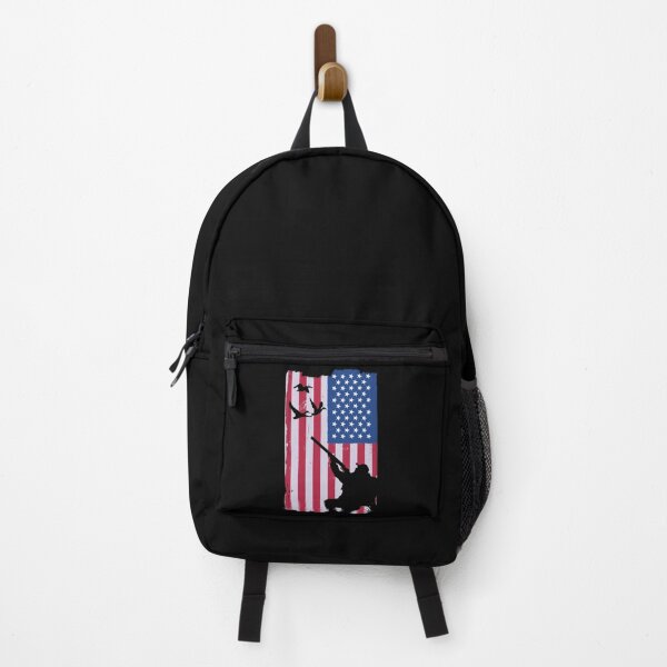 Item preview, Cool Distressed Duck Hunting American Flag designed and sold by Click-Like.