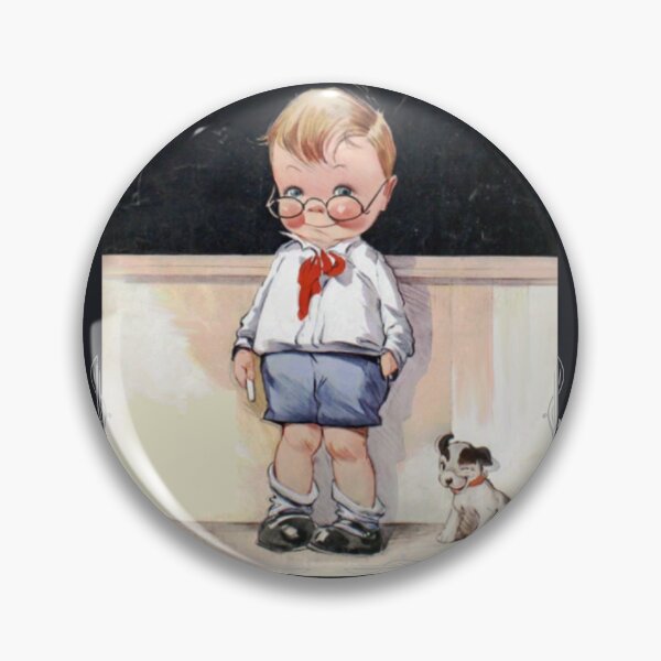 Artikelvorschau, Old Time School Boy in schickem Rahmen entworfen und verkauft von OpenED360.