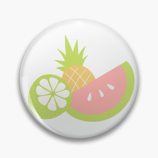 Item preview, Summer Fruits Green theme designed and sold by happyandbubbly.