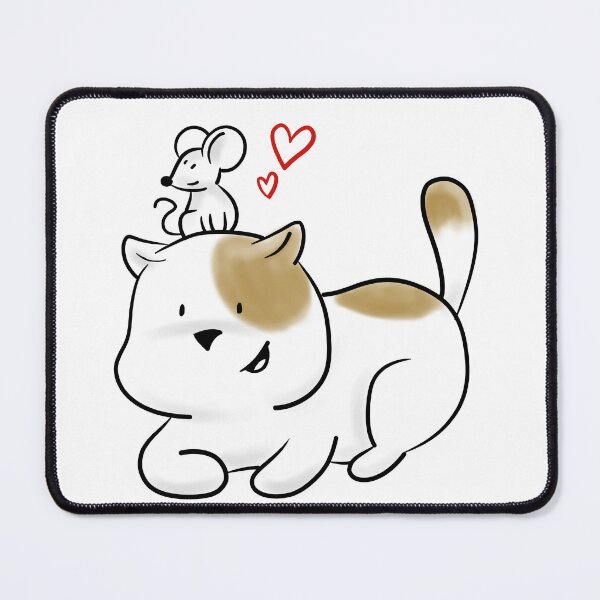 Item preview, cat and mouse friendship designed and sold by chrisbats.