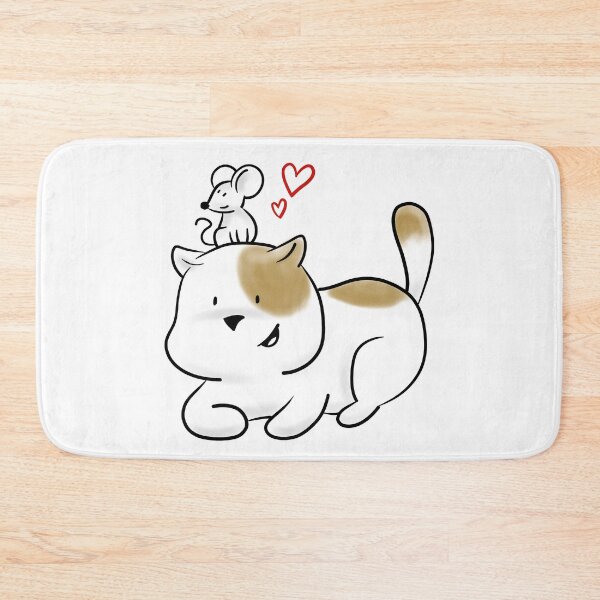Item preview, cat and mouse friendship designed and sold by chrisbats.