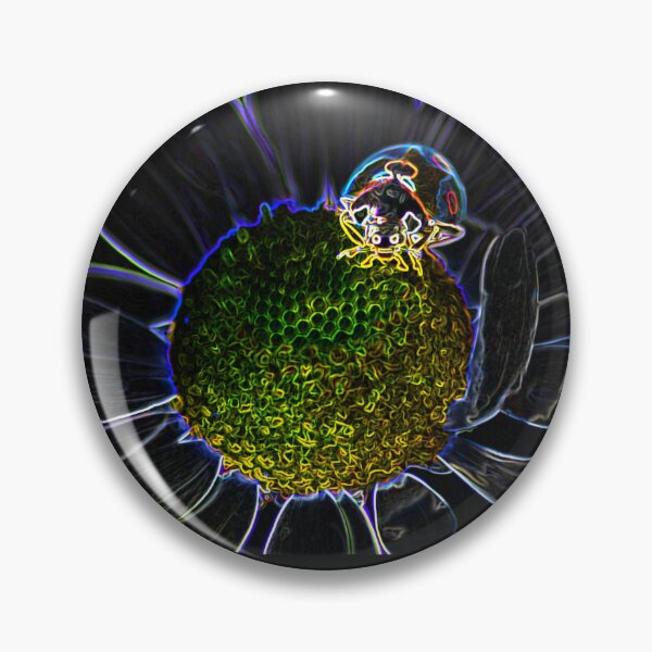 Item preview, Pop art neon ladybug neon happiness designed and sold by Your Happy Life.