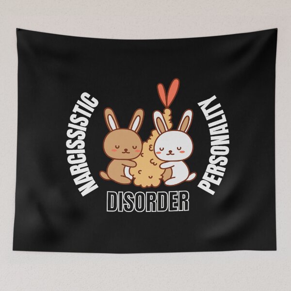 Item preview, Personality Disorder with Cute rabbits designed and sold by Creative Life.