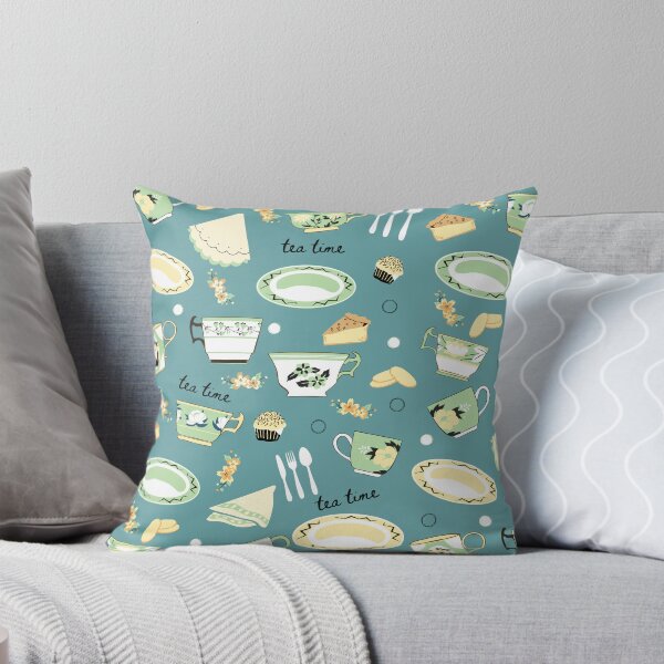 Item preview, Tea Time on Green designed and sold by Jack-and-Winnie.