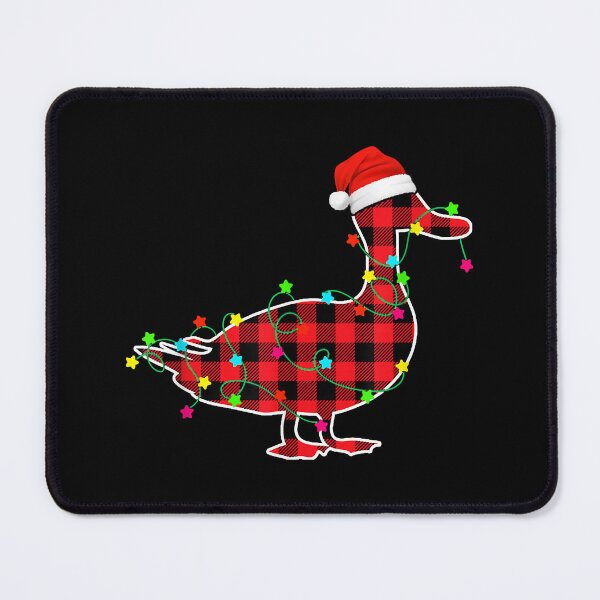 Item preview, Duck Christmas Tree Red Plaid Xmas Animals Lover designed and sold by vincentalan.