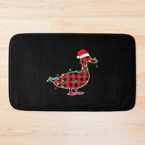 Item preview, Duck Christmas Tree Red Plaid Xmas Animals Lover designed and sold by vincentalan.