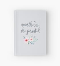 Nevertheless, She Persisted Hardcover Journal