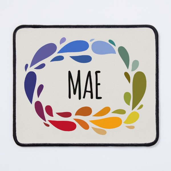 Item preview, Mae Name Cute Colorful Gift Named Mae designed and sold by kindxinn.