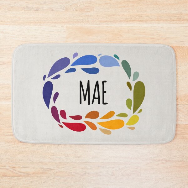 Item preview, Mae Name Cute Colorful Gift Named Mae designed and sold by kindxinn.
