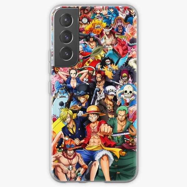 Tous les personnages dans O Piece Coque souple Samsung Galaxy