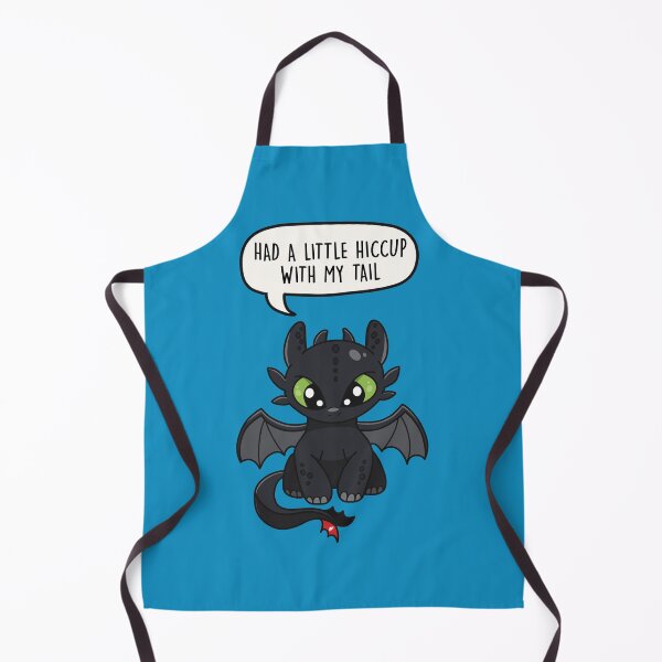 Item preview, Had a Little Hiccup with my Tail - Cute Toothless Dragon Pun designed and sold by LEFDDesigns.