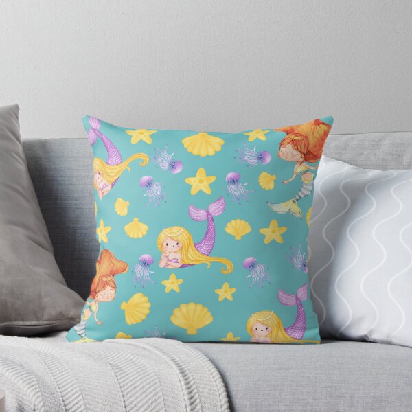Item preview, Funny Underwater Sea Mermaid Live Pattern  designed and sold by PodBloom.