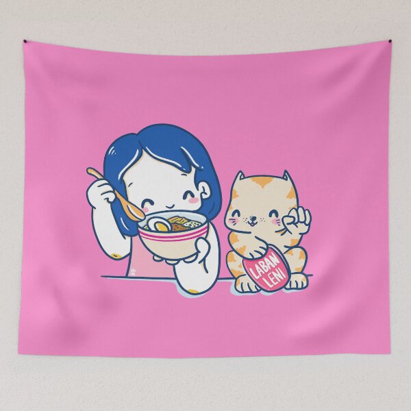Item preview, CUTE LABAN LENI LUGAW CAT POCKET DESIGN designed and sold by aydapadi.
