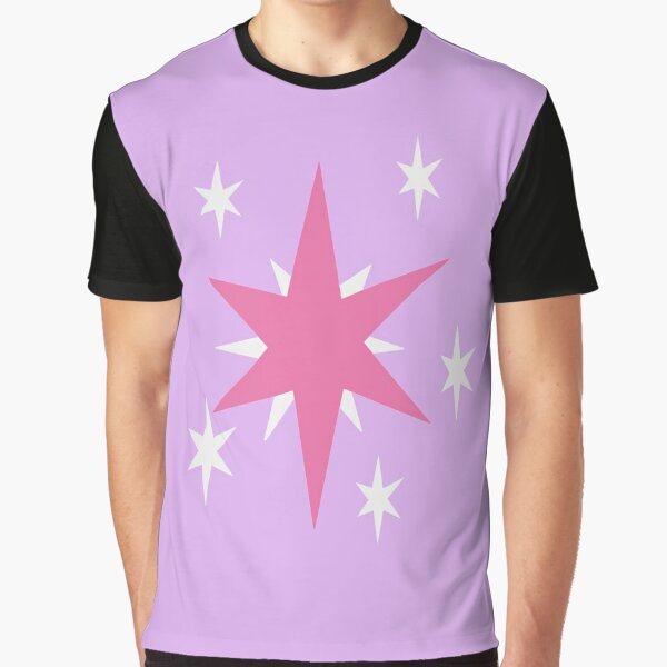Girl's My Little Pony Twilight Sparkle Face T-Shirt - Purple Berry - Large