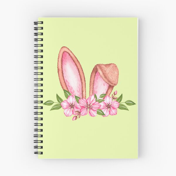 Item preview, Easter Bunny ears with flowers designed and sold by SKhappyartist.