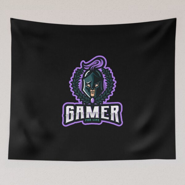 Item preview, Gamer for Life with Medieval Knight Masked Warrior designed and sold by PRIVARSHU.