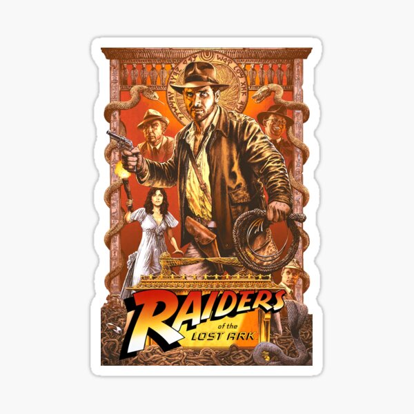 The Best Raiders of the Lost Ark Funny Gift Sticker