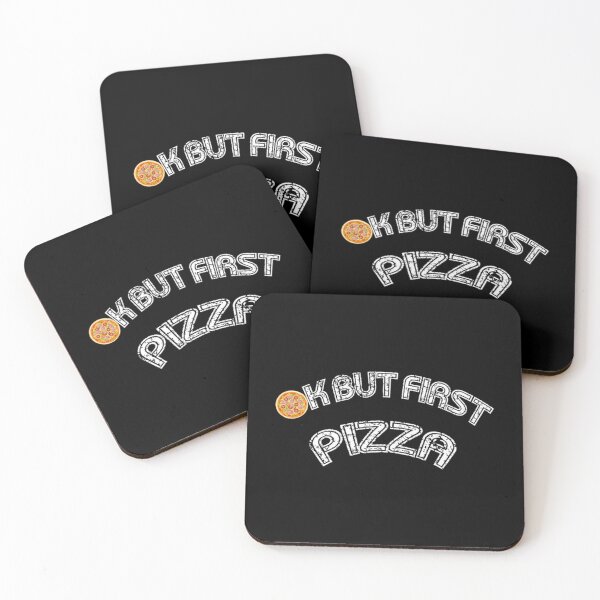Item preview, Ok but first pizza, funny design, gift ideas, vintage products, T-Shirt designed and sold by MaryRule.