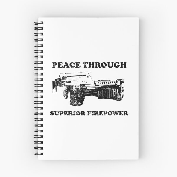 Item preview, Peace Through Superior Firepower T-Shirt designed and sold by MaryRule.