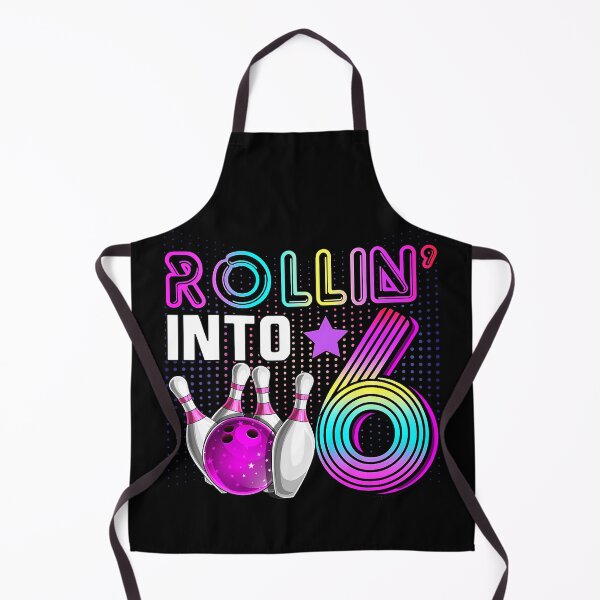 Item preview, Rollin into 6 Bowling Birthday Party 6th Birthday Retro Girl designed and sold by Rebecca-Cruz.