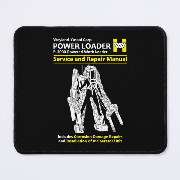 Item preview, Power Loader Service and Repair Manual T-Shirt designed and sold by MaryRule.