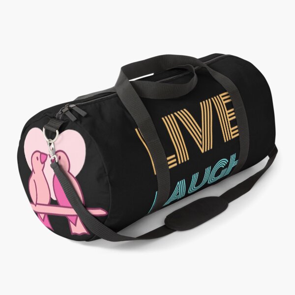 Item preview, Live Laugh Birds - Colorful Retro Typography | Funny Birds Meme designed and sold by Delandor.