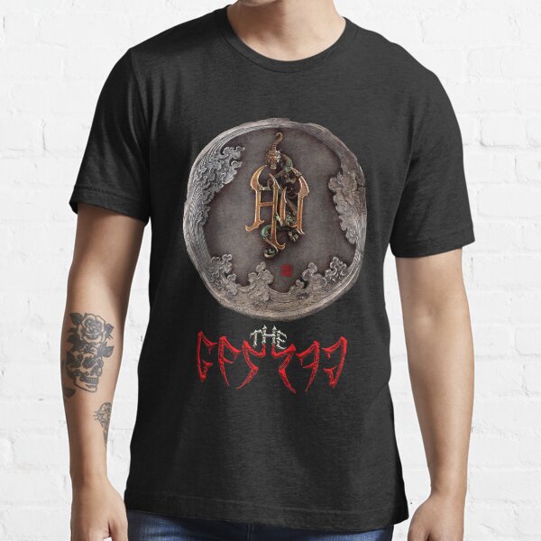 Aperçu de l'œuvre  le grage Le groupe hu rock mongolie art T-shirt essentiel créée et vendue par RasMoon99.