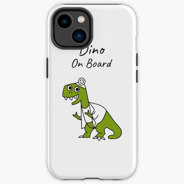 Dino On Board iPhone Tough Case