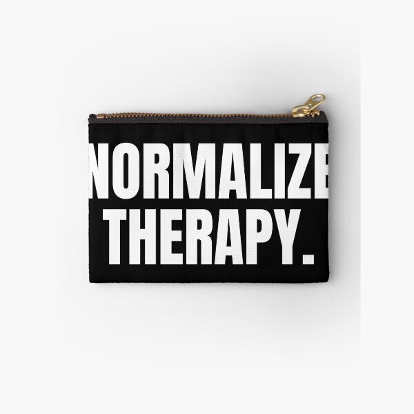 Item preview, Vintage Normalize Therapy White Typography  designed and sold by X-Trends.
