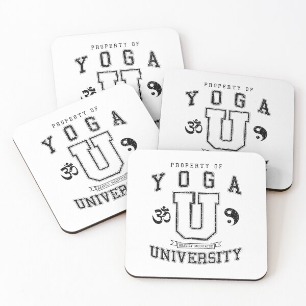 Item preview, Yoga University Heavily Meditated Vintage College Varsity designed and sold by GrandeDuc.